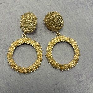 Rose gold tone sea urchin earrings #beachyvibes #earrings #jewelry